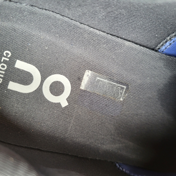 On Cloud X V3 Heron Midnight Blue Purple Athletic Running Sneaker Shoe Women 9 - Picture 7 of 14